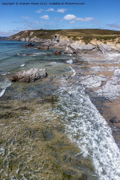 Dollar Cove looking north vert pan Picture Board by Graham Moore