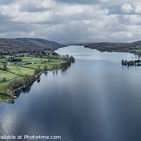 Buy canvas prints of Coniston looking south pan by Graham Moore