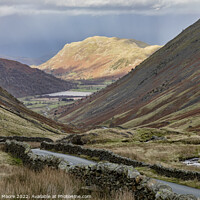 Buy canvas prints of Kirkstone Pass looking north by Graham Moore