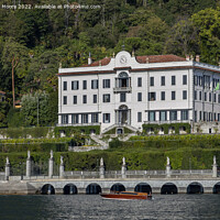 Buy canvas prints of Villa Carlotta Lake Como by Graham Moore