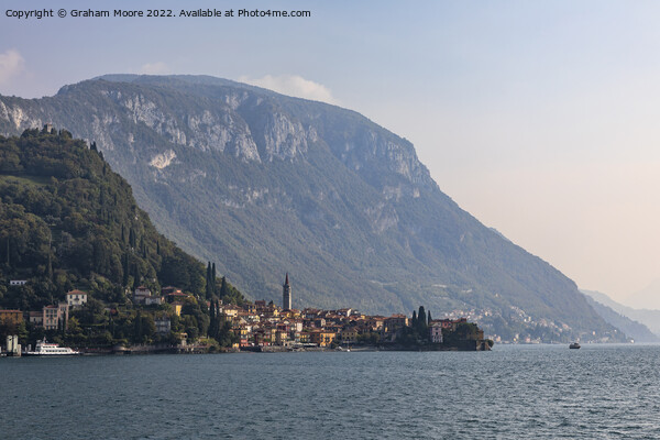 Varenna on Lake Como Picture Board by Graham Moore