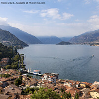 Buy canvas prints of Above Bellagio Lake Como by Graham Moore