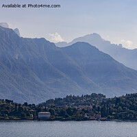 Buy canvas prints of Bellagio early morning pan by Graham Moore