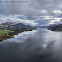Buy canvas prints of Bassenthwaite looking southeast by Graham Moore
