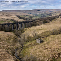 Buy canvas prints of Dent Head Viaduct Cumbria by Graham Moore