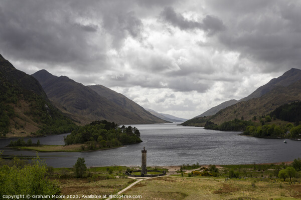 Glenfinnan Monument Picture Board by Graham Moore