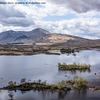 Buy canvas prints of Lochan na h-Achlaise by Graham Moore
