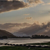 Buy canvas prints of Loch Leven sunset by Graham Moore