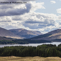 Buy canvas prints of Loch Tulla pan by Graham Moore