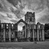 Buy canvas prints of Fountains Abbey from the east by Graham Moore