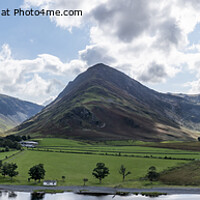 Buy canvas prints of Honister Fleetwith Pike and Haystacks pan by Graham Moore