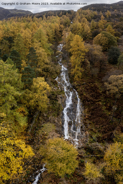 Sour Milk Gills falls Buttermere Picture Board by Graham Moore