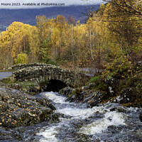 Buy canvas prints of Ashness Bridge by Graham Moore