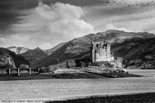 Eilean Donan Castle Picture Board by Graham Moore