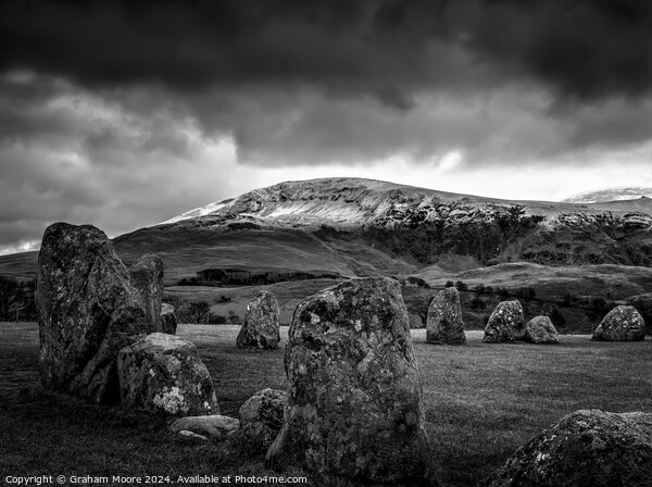 Castlerigg stone circle Picture Board by Graham Moore