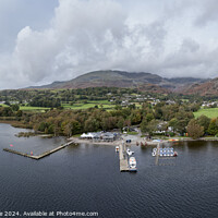 Buy canvas prints of Coniston Water leisure centre by Graham Moore