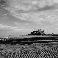 Buy canvas prints of Bamburgh Castle by Graham Moore