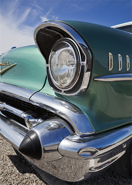 57 Chevy Bel Air Picture Board by Graham Moore