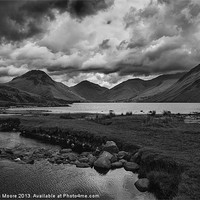 Buy canvas prints of Wast Water by Graham Moore