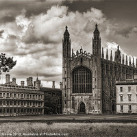 Buy canvas prints of Kings College chapel, Cambridge by Graham Moore