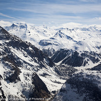 Buy canvas prints of Val DIsere by Graham Moore