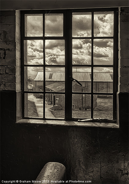 Window on war Picture Board by Graham Moore