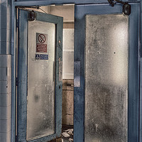 Buy canvas prints of Fire Exit by Graham Moore