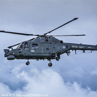 Buy canvas prints of Lynx helicopter by Graham Moore