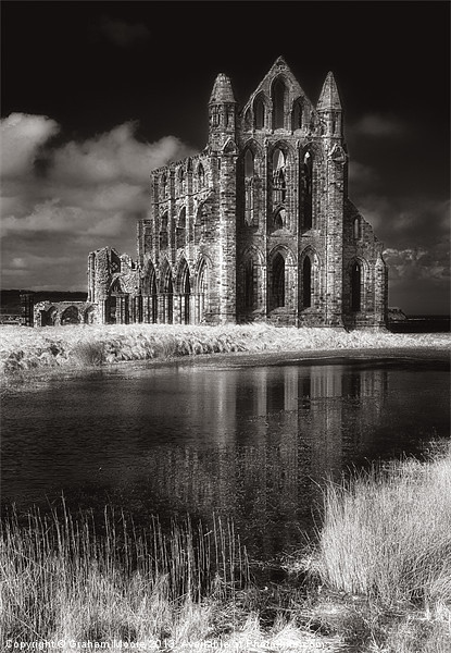 Whitby Abbey Picture Board by Graham Moore