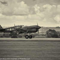 Buy canvas prints of Curtiss Warhawk by Graham Moore