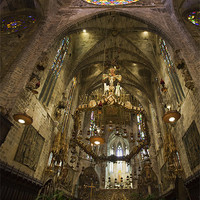 Buy canvas prints of Palma cathedral by Graham Moore