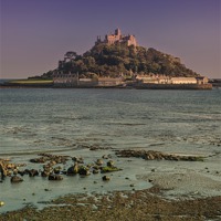 Buy canvas prints of St Michaels Mount by Graham Moore