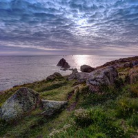 Buy canvas prints of Lands End by Graham Moore