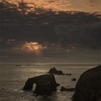 Buy canvas prints of Lands End by Graham Moore