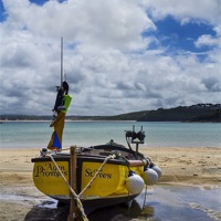Buy canvas prints of Fishing boat by Graham Moore