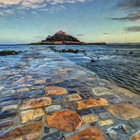 Buy canvas prints of St Michaels Mount by Graham Moore