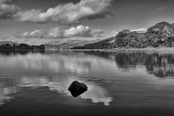 Esthwaite Water Picture Board by Graham Moore