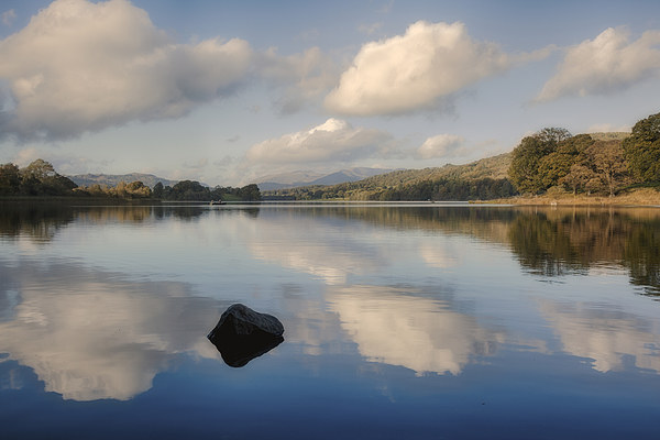 Esthwaite Water Picture Board by Graham Moore