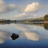 Buy canvas prints of Esthwaite Water by Graham Moore