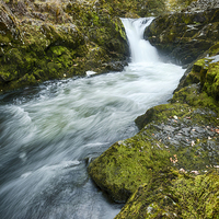 Buy canvas prints of Skelwith Force by Graham Moore