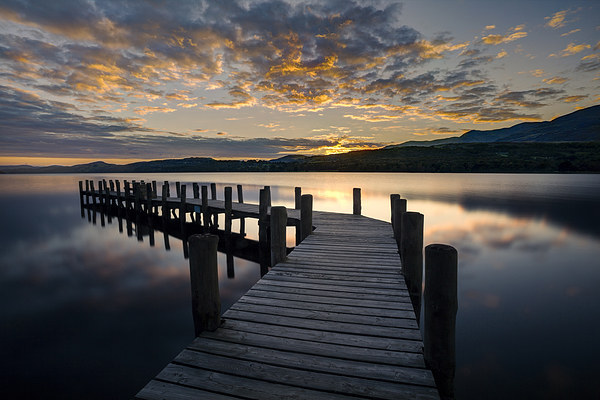Coniston Water Picture Board by Graham Moore