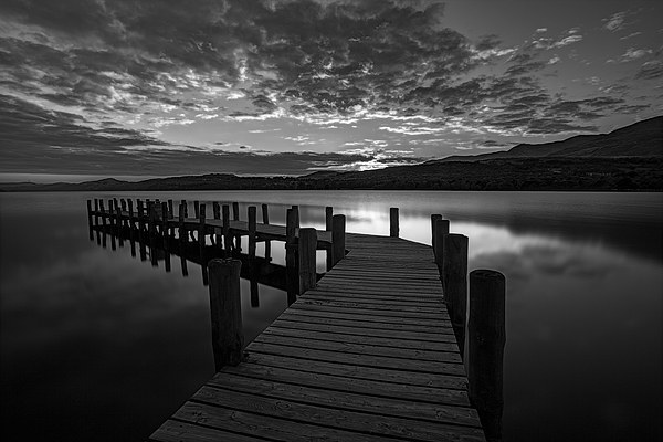 Coniston Water Picture Board by Graham Moore