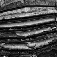 Buy canvas prints of 48 Chevy grille by Graham Moore