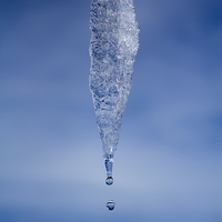 Buy canvas prints of Icicle by Graham Moore