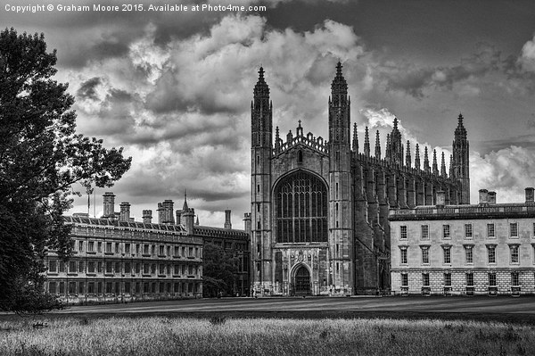  Kings College Chapel Picture Board by Graham Moore