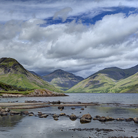 Buy canvas prints of Wastwater by Graham Moore