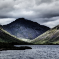 Buy canvas prints of Wasdale Head abstract by Graham Moore