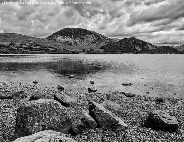 Ennerdale Water Picture Board by Graham Moore