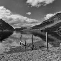 Buy canvas prints of crummock lake district by Graham Moore
