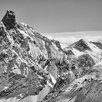 Buy canvas prints of Courchevel Pan by Graham Moore